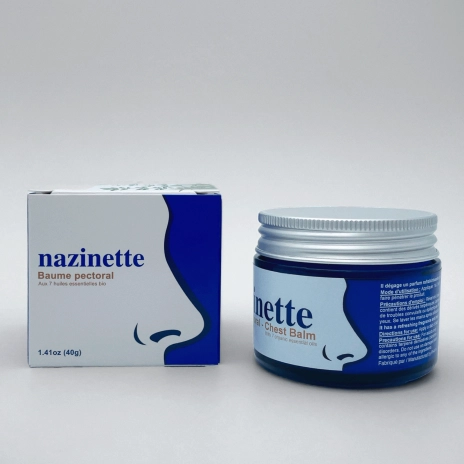 Nazinette baume pectoral - étui et tube