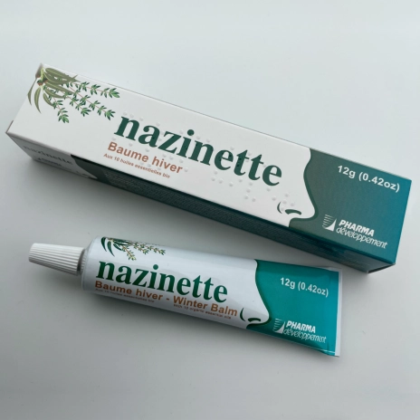 Nazinette baume hiver - étui et tube